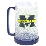 Michigan Wolverines NCAA Crystal Freezer Mug