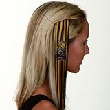 NCAA LSU Tigers Ladies Purple-Gold Sports Extension Hair Clips