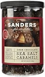 Sanders Dark Chocolate Sea Salt Caramels 36 Ounce Container