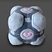 Weighted Companion Cube Plush