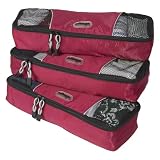 eBags Slim Packing Cubes - 3pc Set