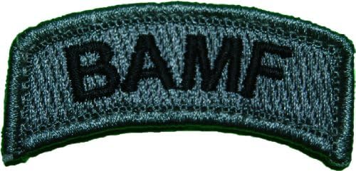 BAMF Velcro Morale Patch - ACU
