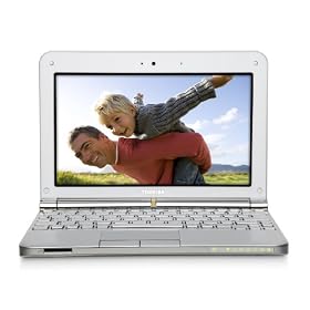 Toshiba Mini NB205-N311/W 10.1-Inch Frost White Netbook - 9 Hour Battery Life