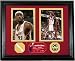 Lebron James NBA All Star Photomint with Authentic Game Used Net Piece