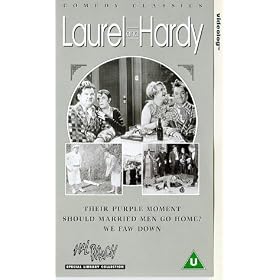 Laurel And Hardy - Their Purple Moment / Should Married Men Go Home? / We Faw Fown [VHS] [1928]