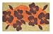 Imports Decor Decorated Coir Doormat, Pretty Flowers Design, 18-Inch by 30-Inch