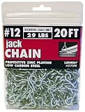 Crawford-Lehigh C173PK 12-by-20-Foot 29-Pound Capacity Jack Chain, Zinc