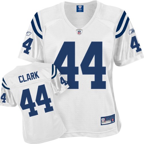 Dallas Clark White Reebok Premier Indianapolis Colts Women's Jersey - X-Large
