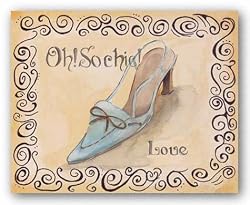 Oh! So Chic by Celeste Peters 10"x8" Art Print Poster