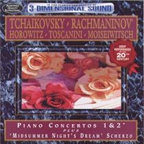 Tchaikovsky, Rachmaninov: Piano Concertos; Mendelssohn: "Midsummer Night's Dream" Scherzo