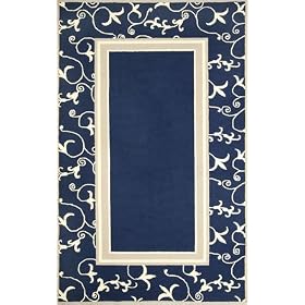 Blue Penelope - Large (8'x10') by Sawgrass Mills