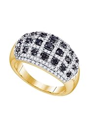 1.04CTW BLACK DIAMOND FASHION BNAD