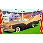 Disney / Pixar CARS Movie 1:55 Die Cast Car Series 4 Race-O-Rama Hank "Halloween" Murphy