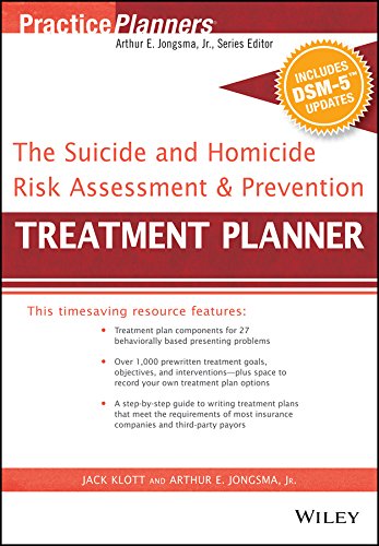 The Suicide and Homicide Risk Assessment and Prevention Treatment Planner, with DSM-5 Updates (PracticePlanners)