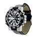 Geneva Platinum Genuine Leather Buckle Watch
