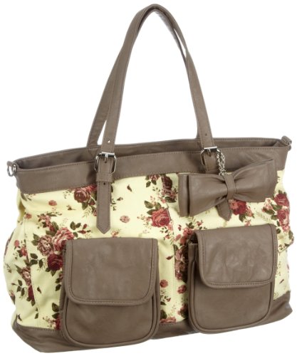 Friis & Company Flower Medium 1201-1210508, Damen Schultertaschen 39x30x16 cm (B x H x T)