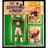 GREG TOWNSEND / OAKLAND RAIDERS 1990 NFL Starting Lineup Action Figure & Exclusive NFL Collector Trading Card