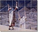 James Tissot Religious Custom Tile Mural 19 | 30x36 using (30) 6x6 tiles