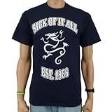 Merchandise - Sick Of It All - 1986 Band T-Shirt, navy, Größe:M von Sick Of It All