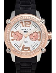 Mulco MW2-28086S-021 Watch Mwatch Ladies - White Dial Stainless Steel Case Swiss Movement