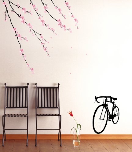 Instant Home/Wall Reusable Decal Stickers – Perfect Sakura Blossoms