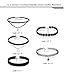 6 Pcs Black Velvet Choker Chain Necklace for Women Girls Lace Choker Gothic Tattoo Collar Necklace Pearl Pendant