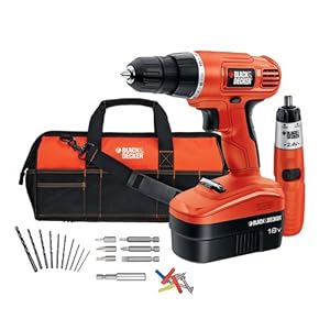 Black & Decker GC018VABAG 18v Project Kit with Tool Bag