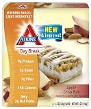 Atkins Day Break Bars, Apple Crisp, 1.2-Ounce Bars (Pack of 15)