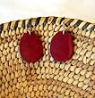 Jasper Slab Earring