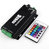Flash & Fade Pre-programmed Patterns 12V DC 120W Sound Sensitive IR LED Controller For RGB Strip Light