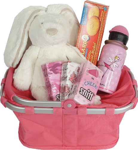 Bunny Ballerina Pinks Baby Gift Basket