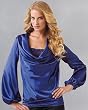 Shape fx Drapeneck control blouse|
