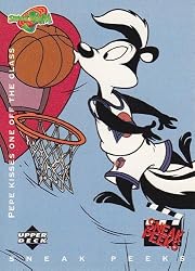 Space Jam - Trading Cards - Single Cards - NON-SPORTS 1996 Upper Deck Space Jam Single Trading Card #58 Pepe Le Pew