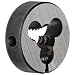 Union Butterfield 2010(UNC) Carbon Steel Round Threading Die, Uncoated (Bright) Finish, 13/16" OD, 1/4"-20 Thread Size