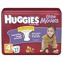 Huggies Supreme Natural Fit Diapers Step 4, 27-Count (Pack of 4)