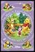 Winnie The Pooh Disney Tigger Piglet New Art Black Wood-Mounted Poster Print - 24