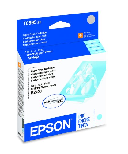 EPSON T059520 Light Cyan Ink Cartridge - Stylus Photo R2400