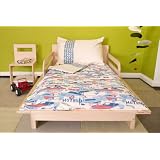 Pixel Organics Organic Toddler Bed Set in Super... by Pixel Organics