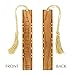 Mother Teresa A Simple Smile Quote Engraved Wooden Bookmark with Tassel - Made in USA - Also available personalized