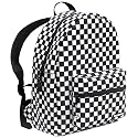 Classic Student Backpack (black/white check)