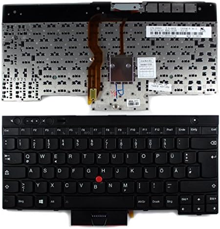 IBM Lenovo ThinkPad T530 Black Windows 8 German Layout Replacement Laptop Keyboard