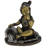 Spiritual Gifts Hindu God Krishna Brass Statue