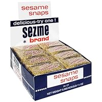 Sezme Sesame Snaps, 1.4-Ounce Snaps (Pack of 24)