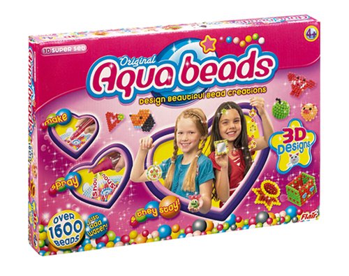 Childrens Toyshop  Toys : Aqua Beads 3D Super Set