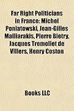 Far Right Politicians in France-