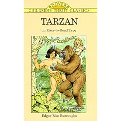 Tarzan: In Easy-to-Read Type (Children's Thrift Classics)