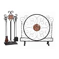 Round Medallion Fireplace Accessories