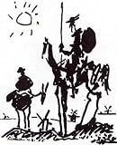  : Art Poster Print - Don Quixote - Artist: Pablo Picasso - Poster Size: 23 X 29 inches
