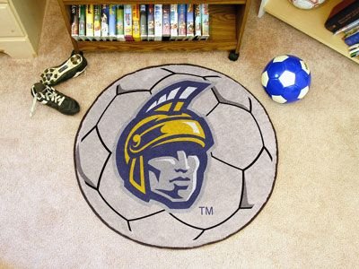 Buy North Carolina Greensboro Spartans NCAA Soccer Ball Round Floor Mat (29) by Fan Mats