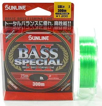 サンライン バススペシャル3 300m グリーン 12lb